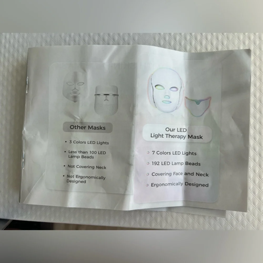 White LED Beauty Mask - Picture 5 of 12